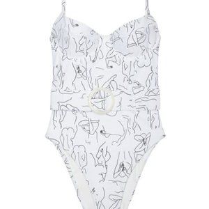 NWT We Wore WHat x Onia One Piece Swim